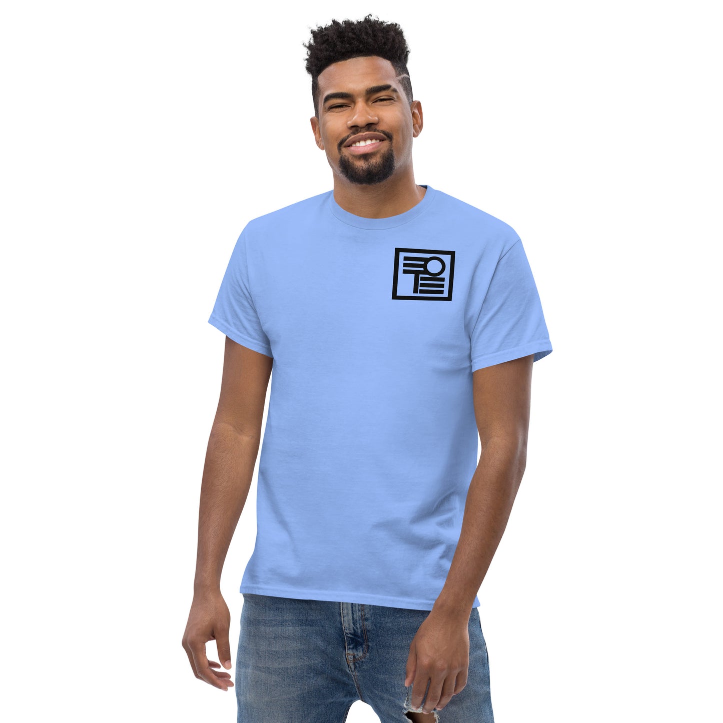 Men's classic tee with logo