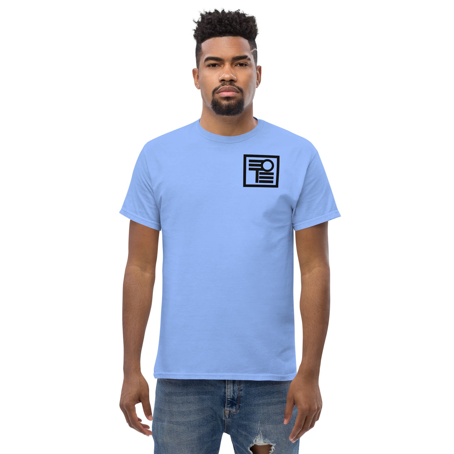 Men's classic tee with logo