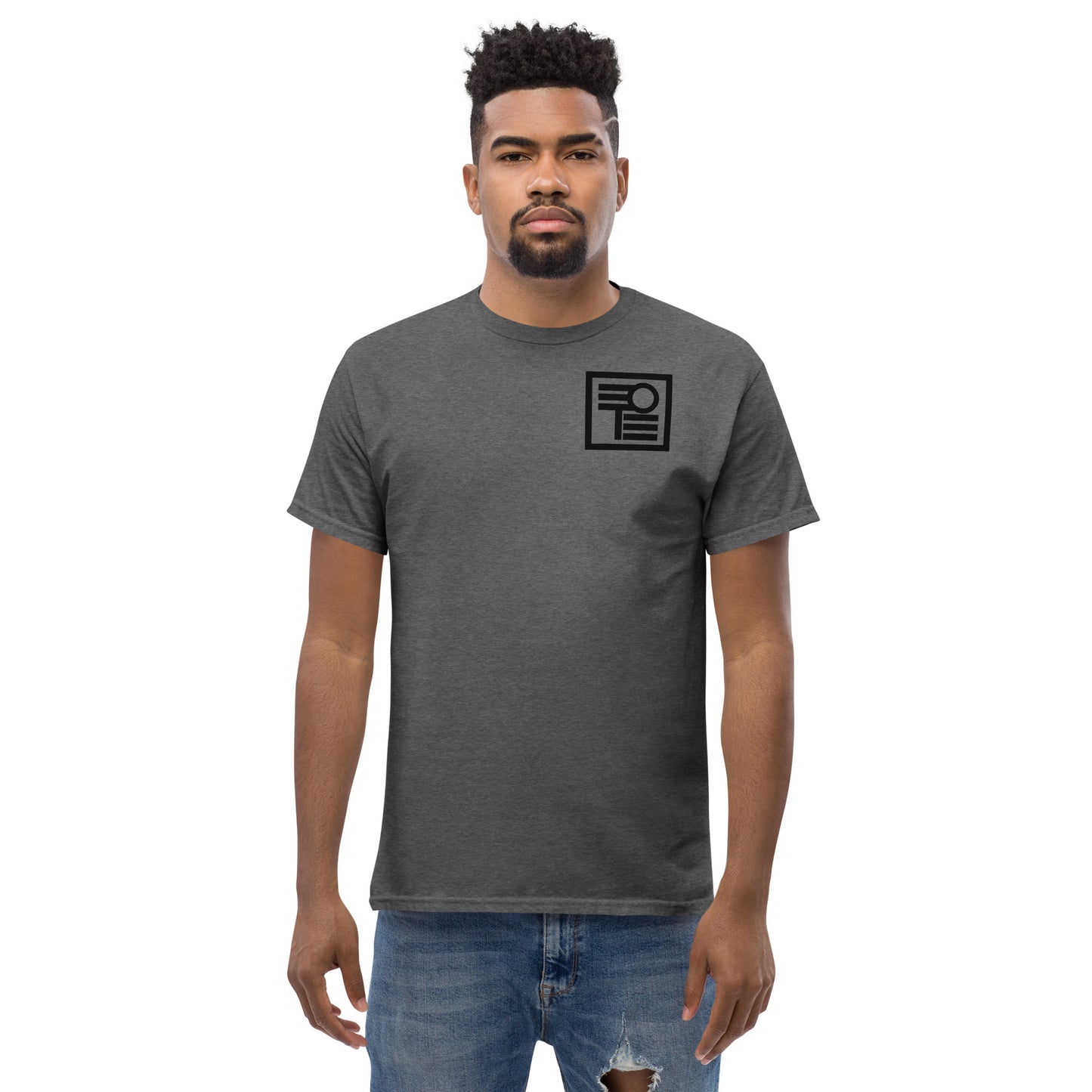 Men's classic tee with logo