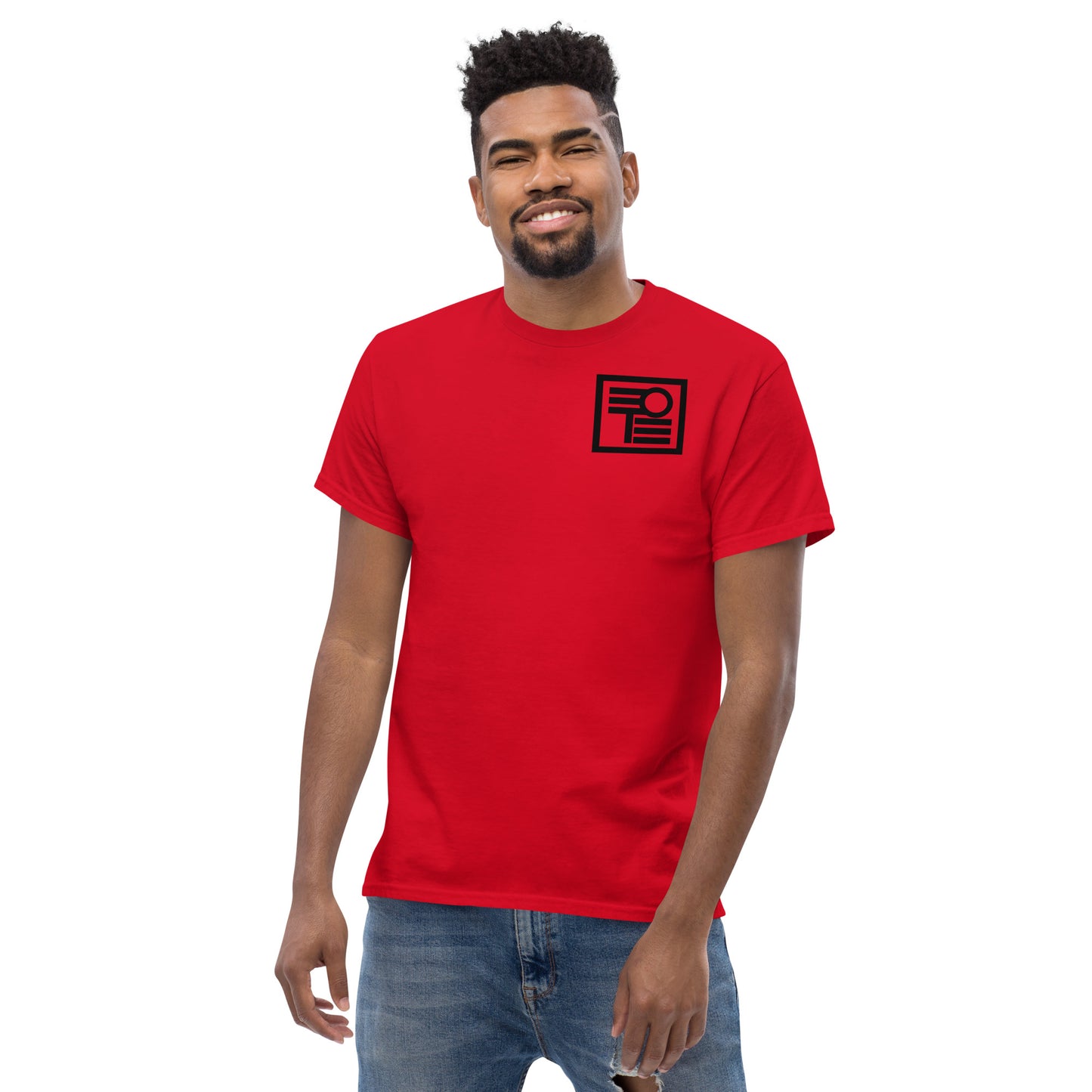 Men's classic tee with logo