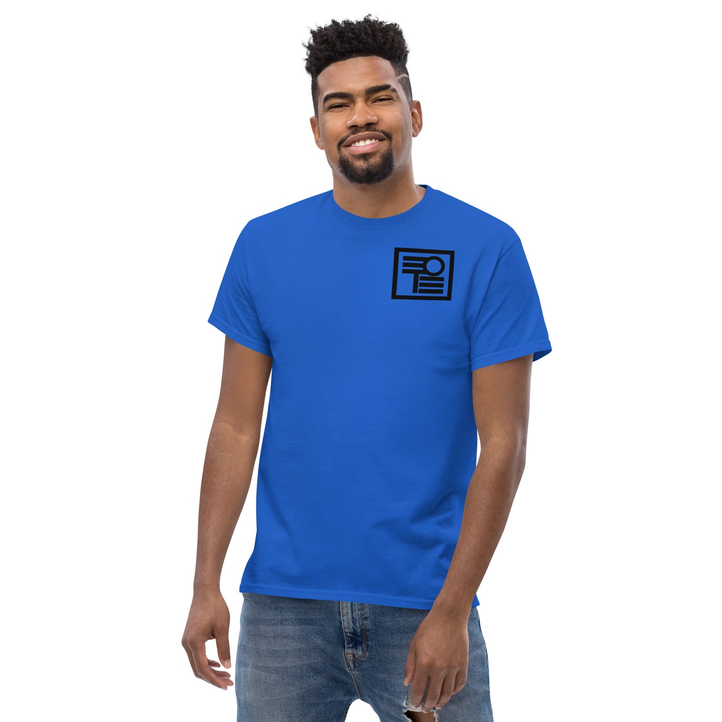 Men's classic tee with logo