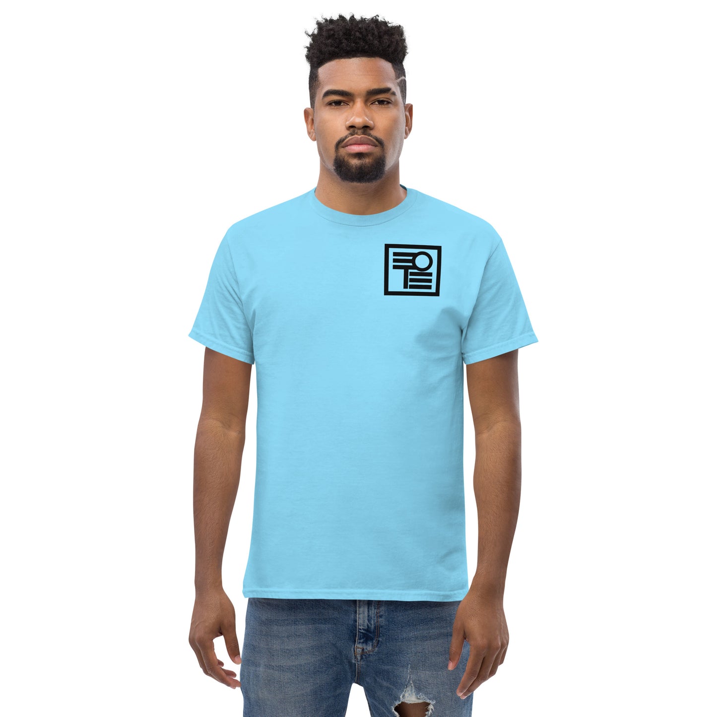 Men's classic tee with logo