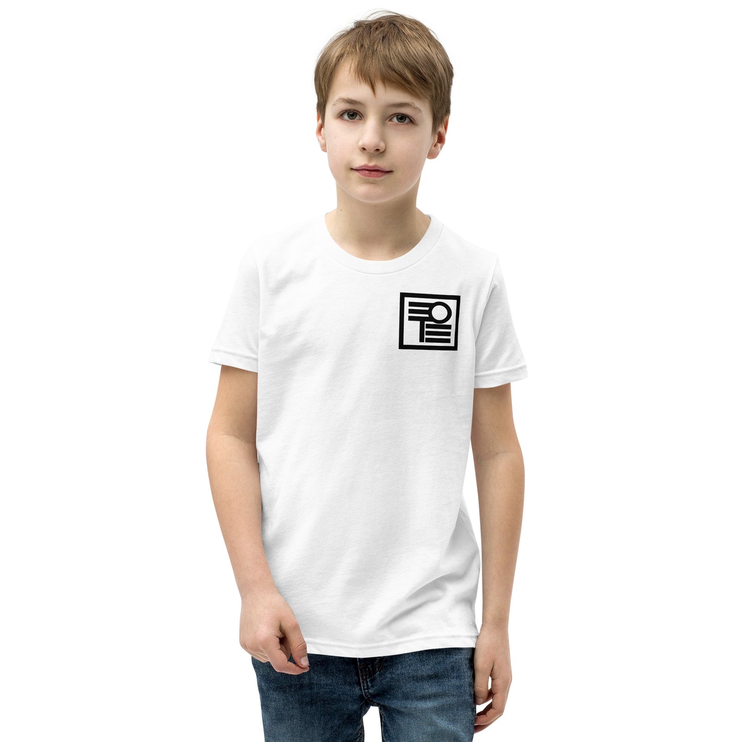 Youth Short Sleeve T-Shirt with logo