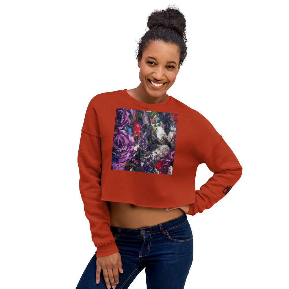 Evolution Cropped Sweatshirt