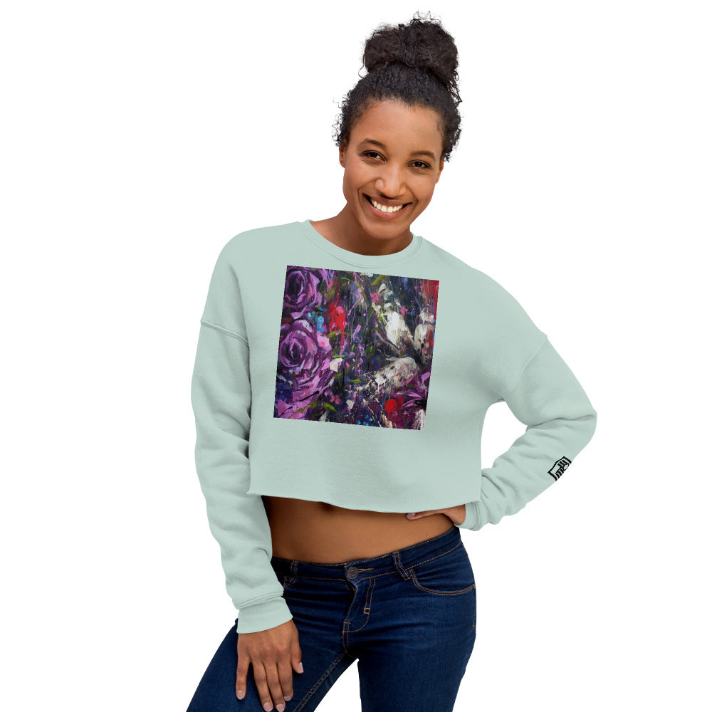 Evolution Cropped Sweatshirt