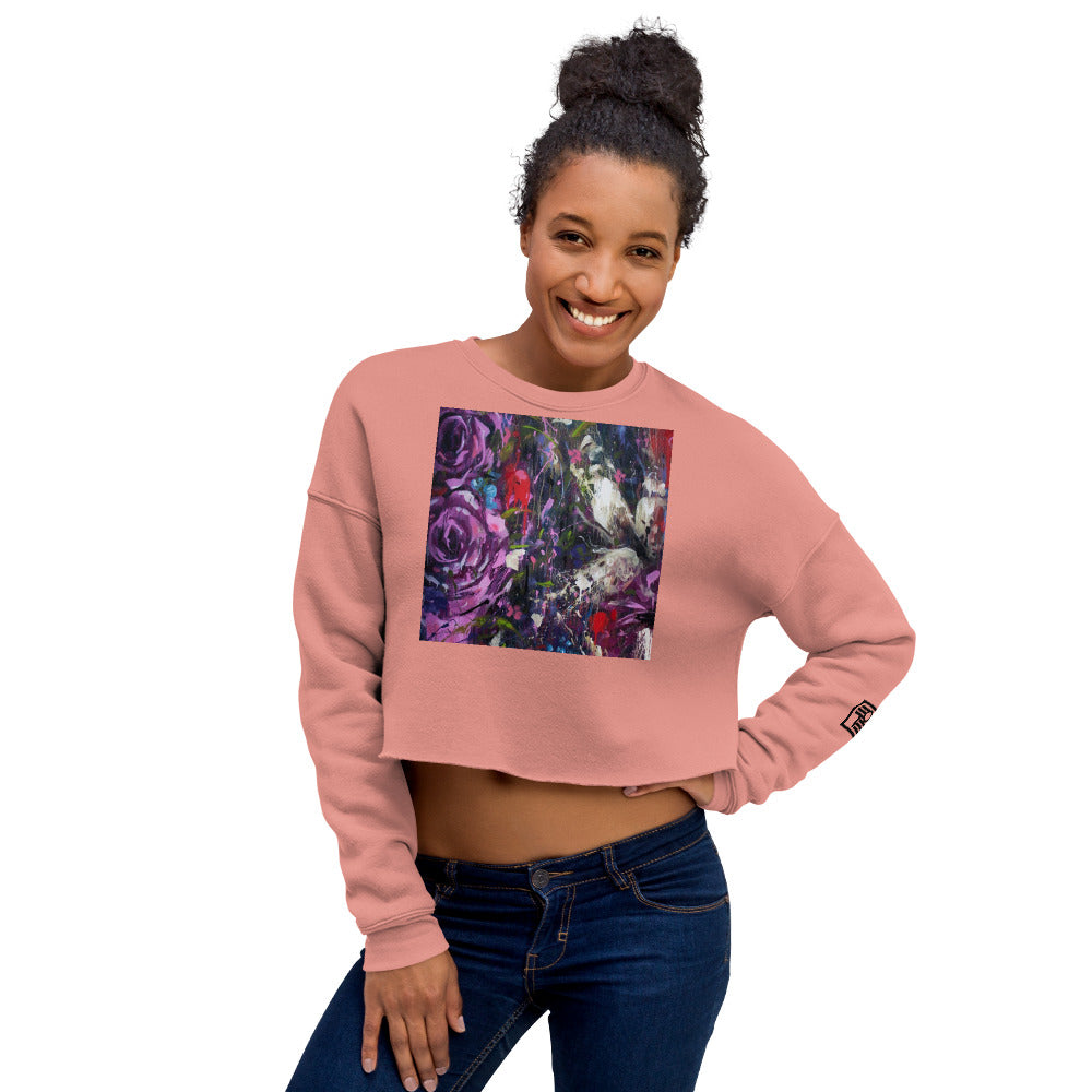 Evolution Cropped Sweatshirt