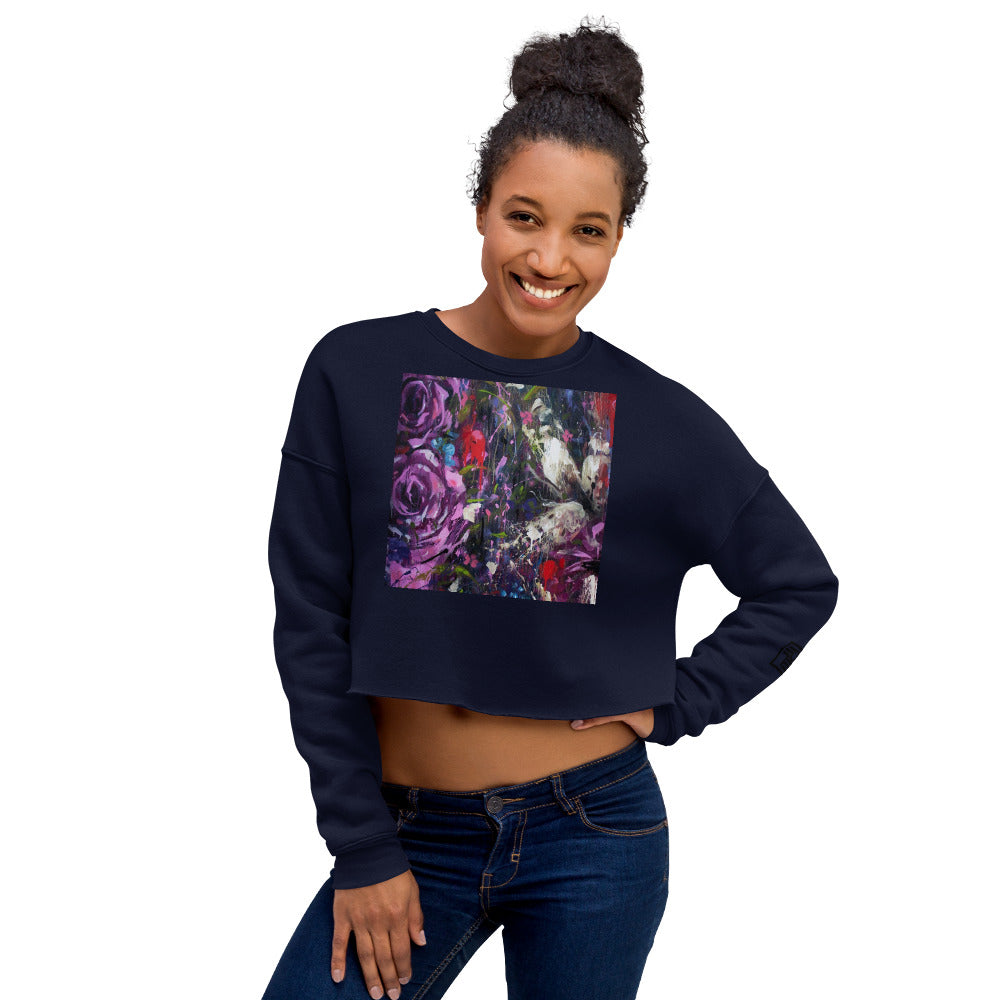 Evolution Cropped Sweatshirt